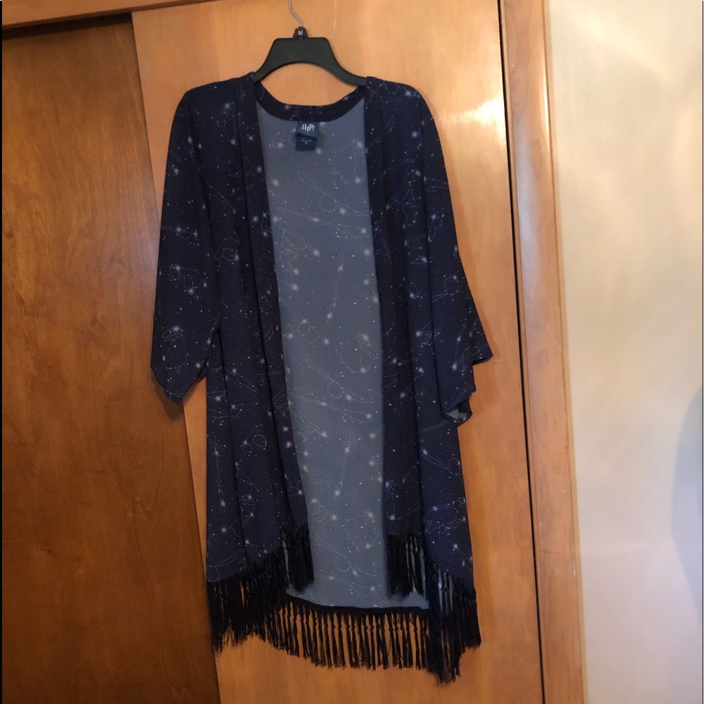 Dark Blue Harry Potter Constellation Wrap